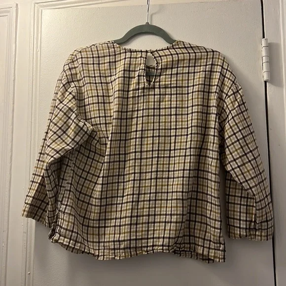 Plaid Madewell blouse - Picture 2 of 4